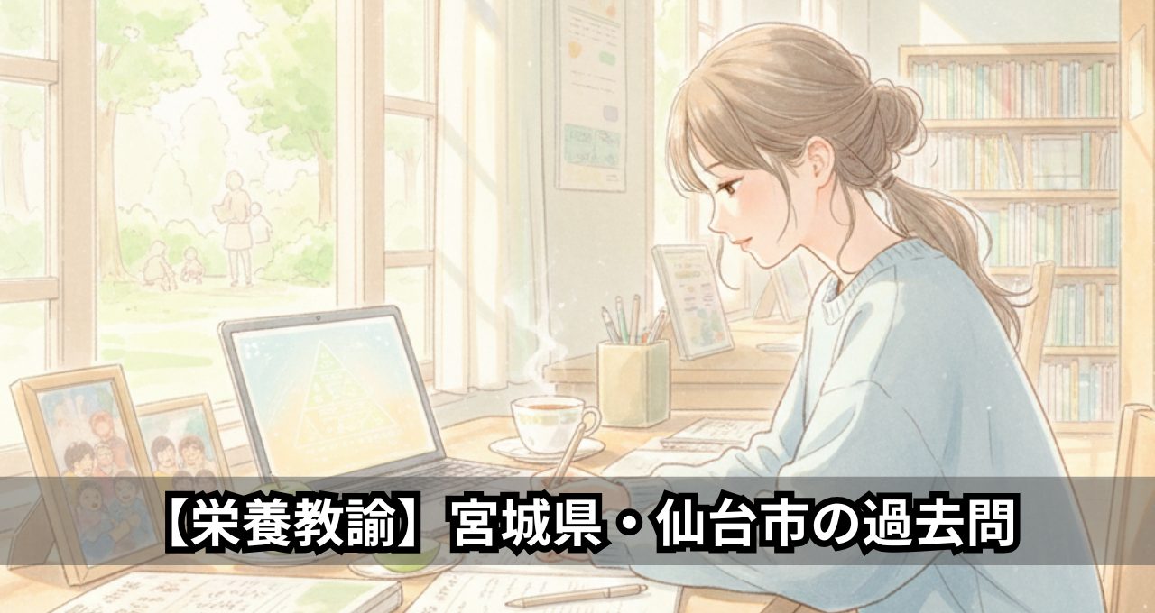 【栄養教諭】宮城県・仙台市の過去問