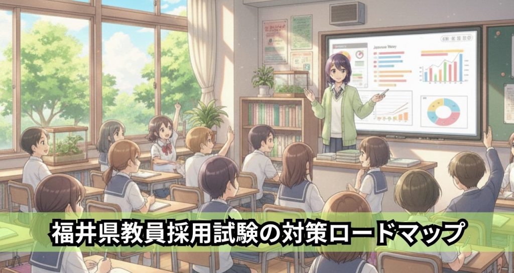 福井県教員採用試験の対策ロードマップ