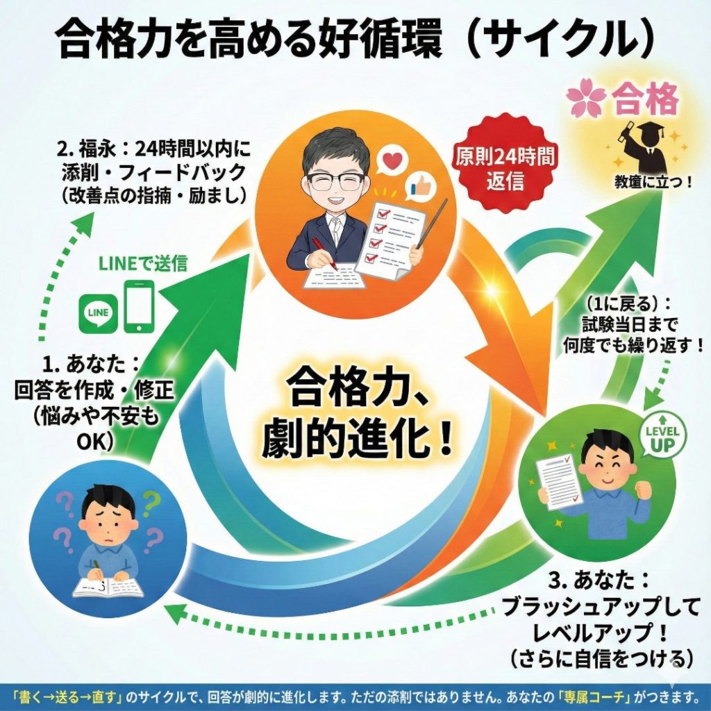 合格まで伴走LINE